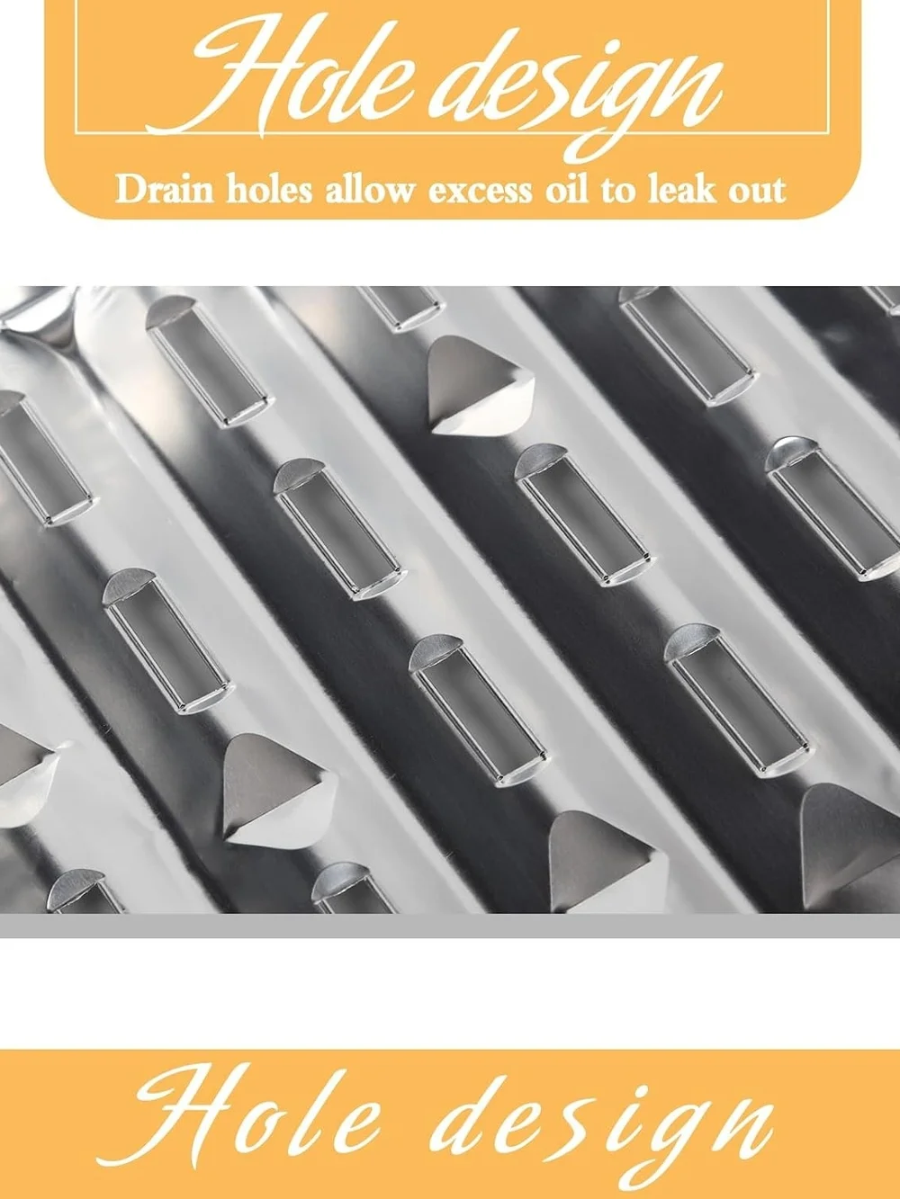 DISWALE Aluminum Grill Pans - 10 Pack, 13